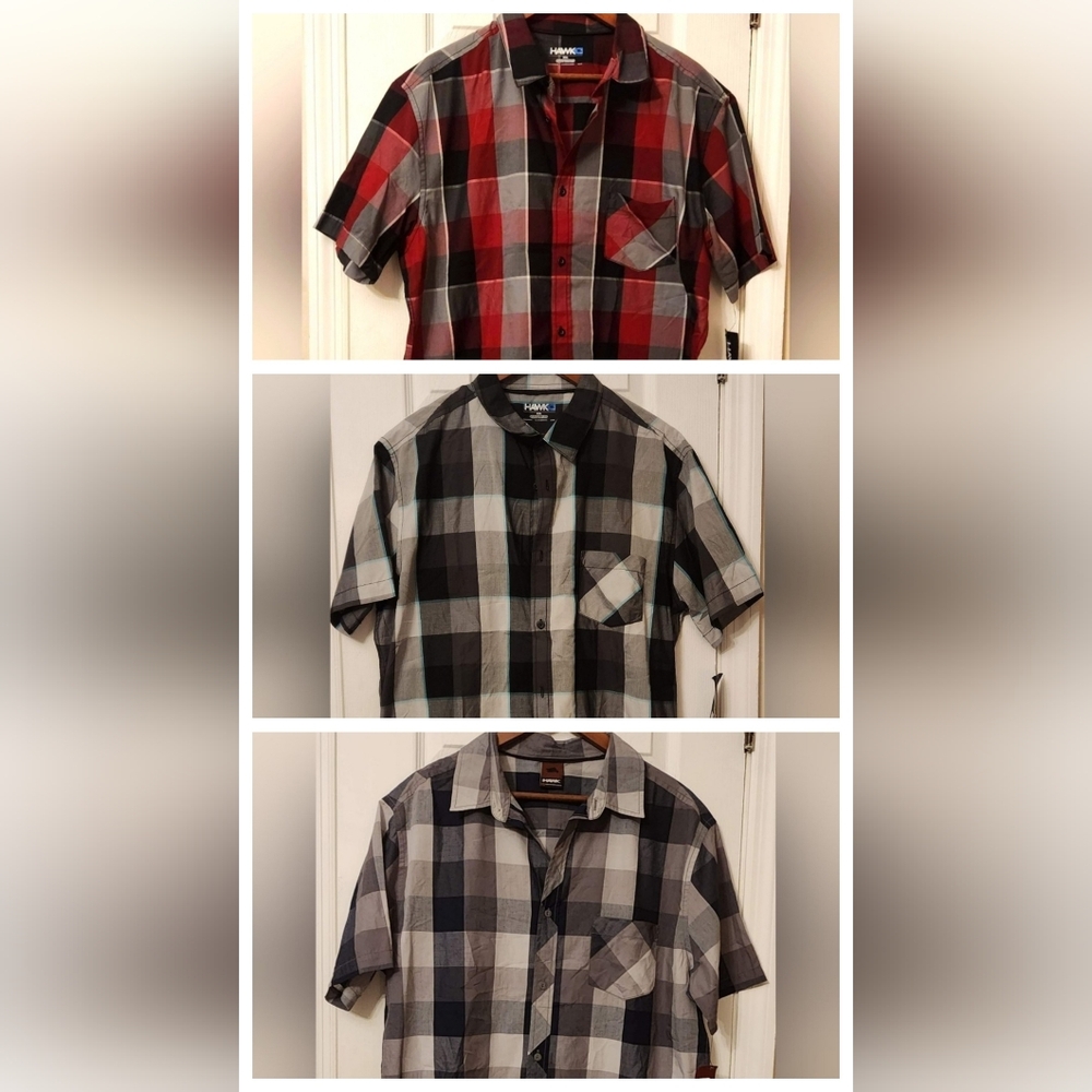 1 x Young Men's NWT Tony Hawk XXL Button Down Shirt
